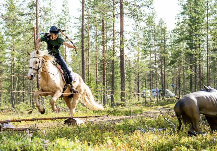 Wildes Lappland - Reiten & Bogenschiessen in Finnland