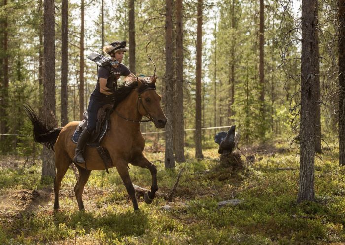 Wildes Lappland - Reiten & Bogenschiessen in Finnland