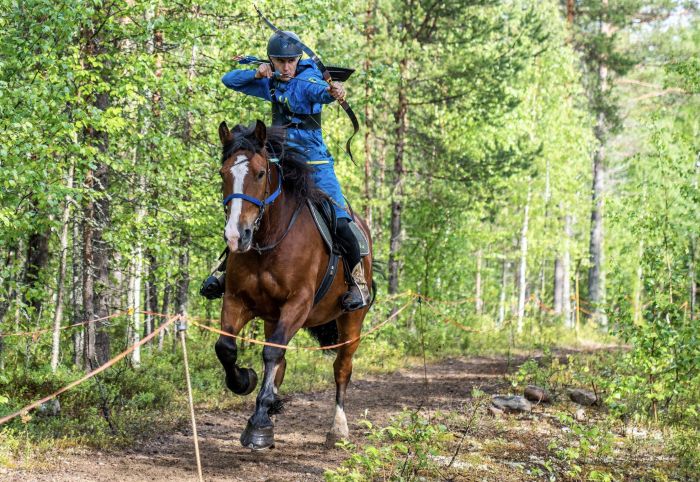 Wildes Lappland - Reiten & Bogenschiessen in Finnland