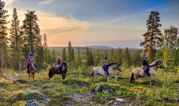 Wildes Lappland - Reiten & Bogenschiessen in Finnland