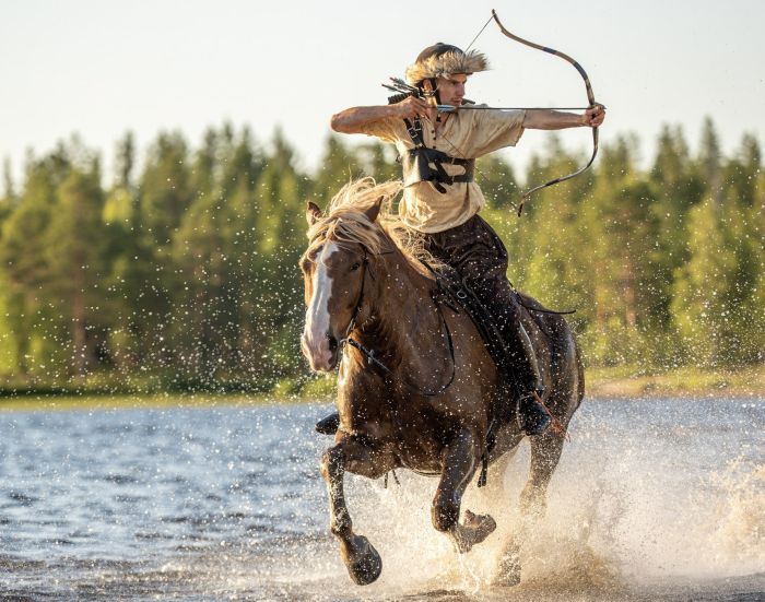Wildes Lappland - Reiten & Bogenschiessen in Finnland