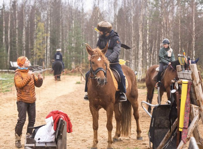Wildes Lappland - Reiten & Bogenschiessen in Finnland