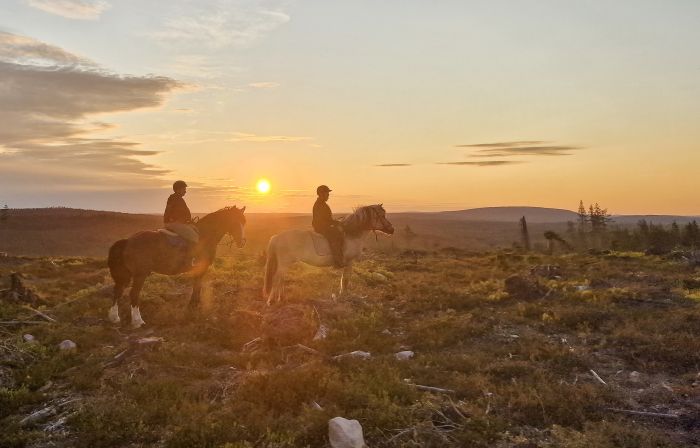 Wildes Lappland - Reiten & Bogenschiessen in Finnland