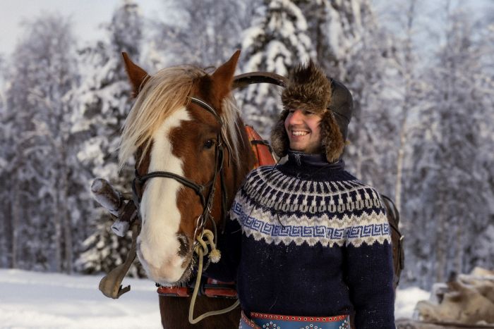 Wintertraum finnisch Lappland