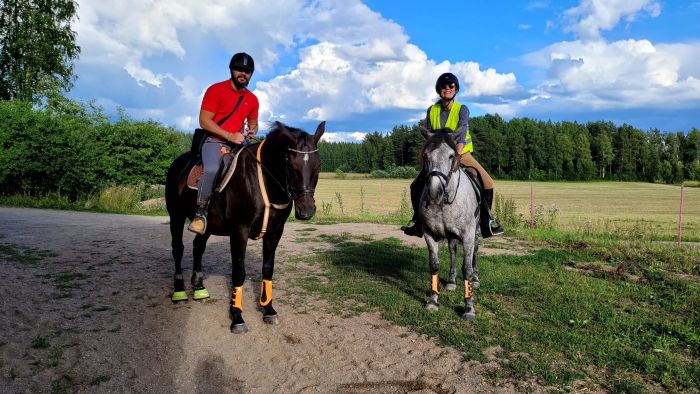 Reiten und Wohlf&uuml;hlen im Saimaa-Seengebiet