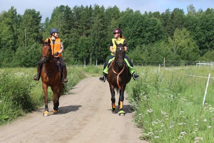 Reiten und Wohlf&uuml;hlen im Saimaa-Seengebiet